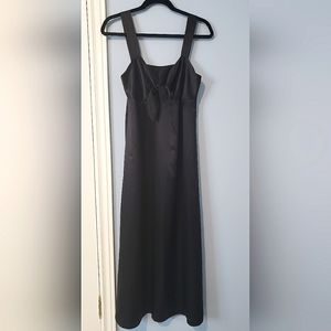 Diamond Tea. Vintage Black Dress.